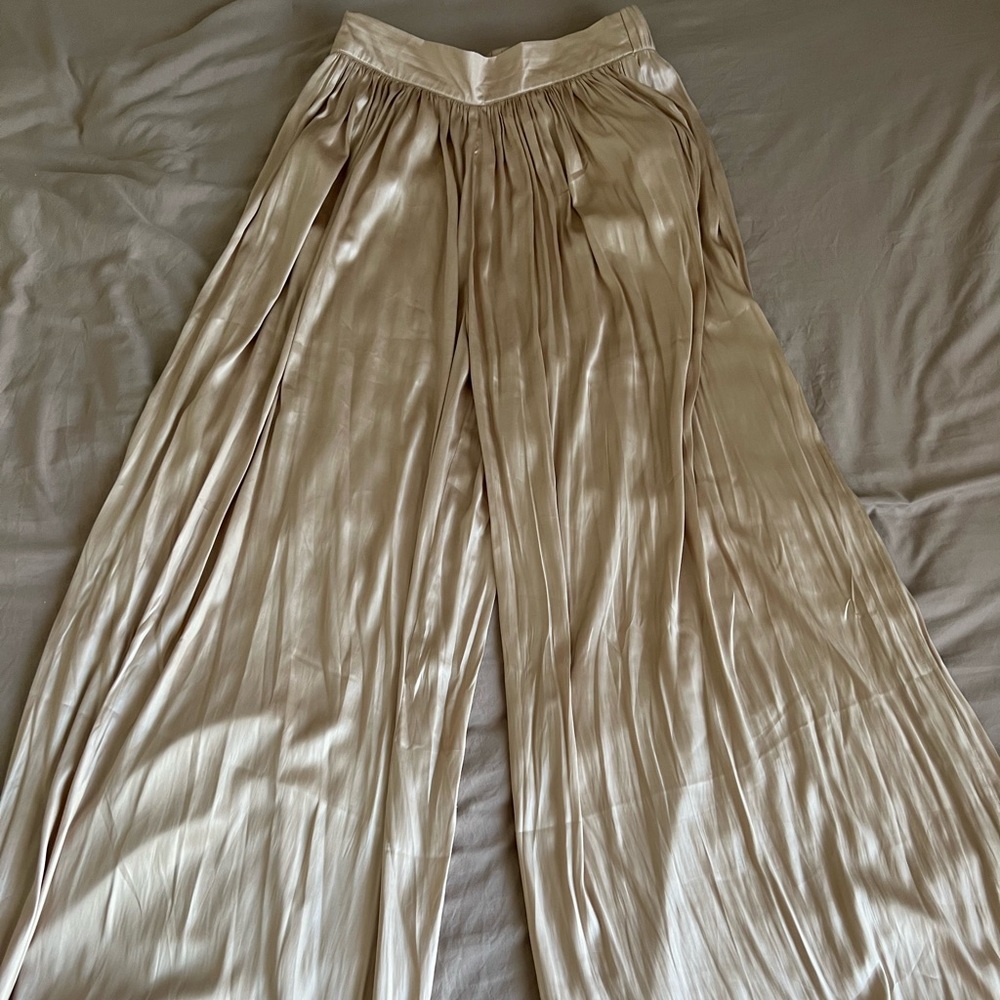 High Waisted Palazzo Pants